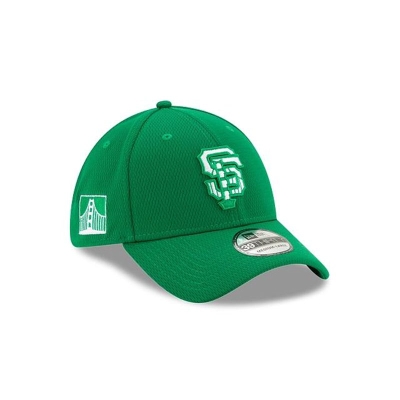 San Francisco Giants Gorra | New Era MLB St Patricks Day 39thirty Stretch Fit Cap Mexico - Verdes
